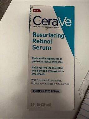 Cerave Resurfacing Retinol Serum 1 FL OZ